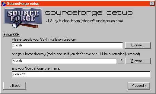 sourceforge setup 01